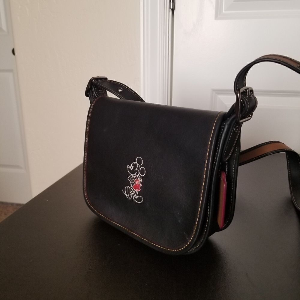Coach Disney Micky Saddle Bag - Picture 3 of 9